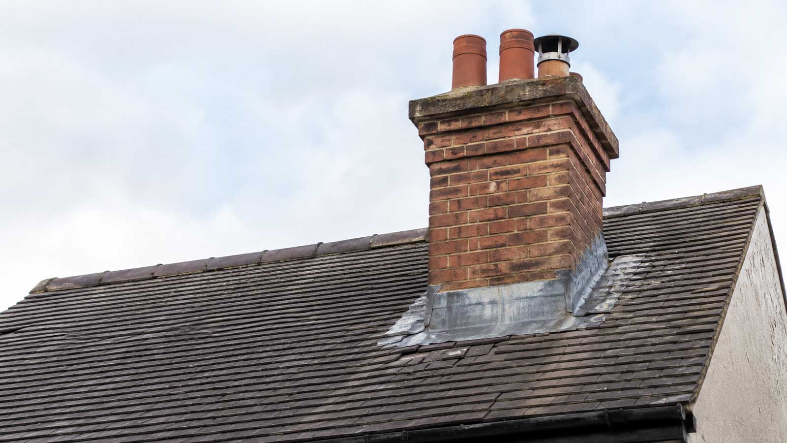 Roofing illustration for chimney roof leak repairs in wigan